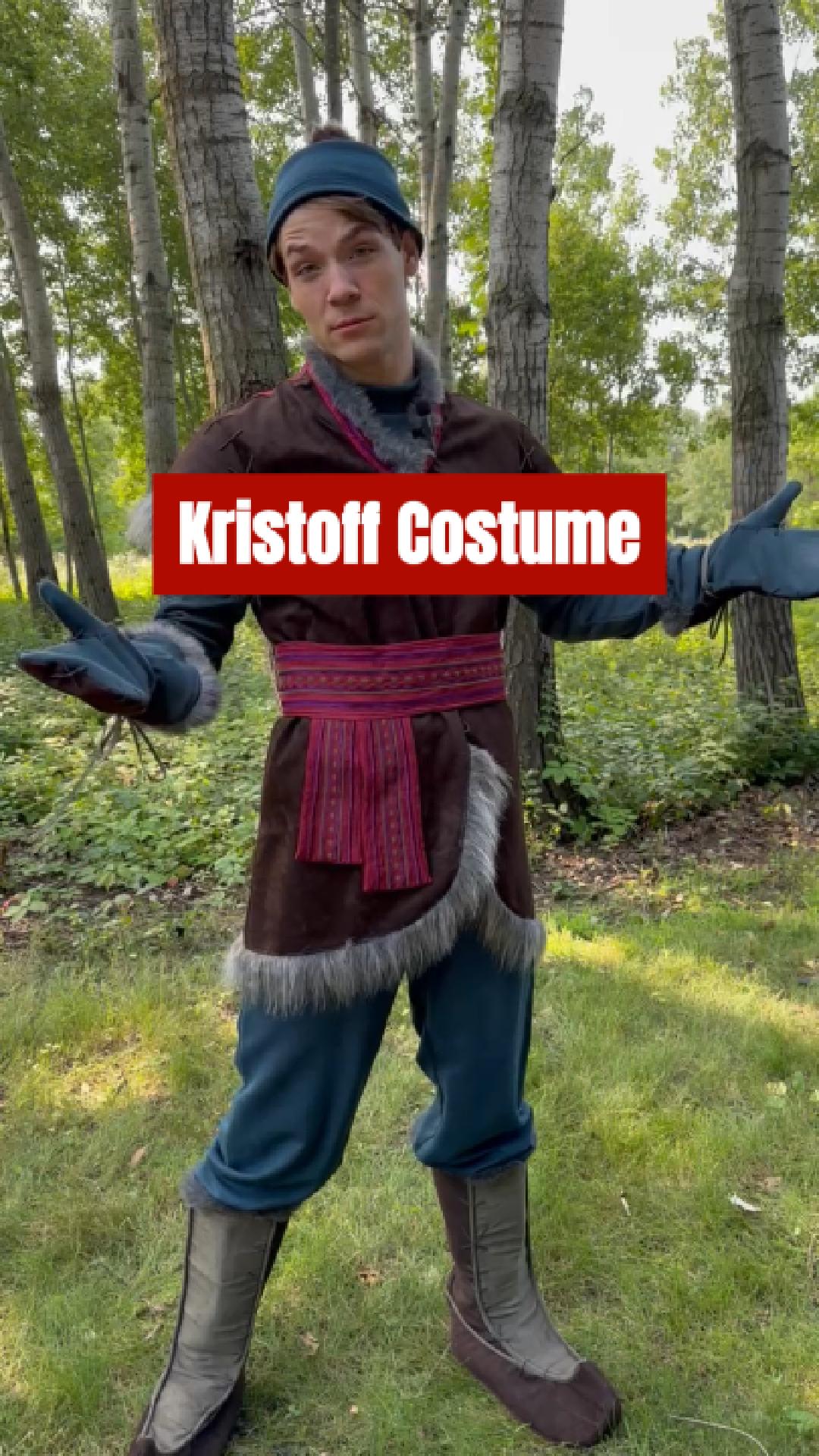 Step into the boots of Arendelle’s favorite ice harvester with this exclusive Men's Authentic Disney Frozen Kristoff Costume! This detailed outfit perfectly captures Kristoff's rugged look, featuring his signature tunic, belt, and fur accents.